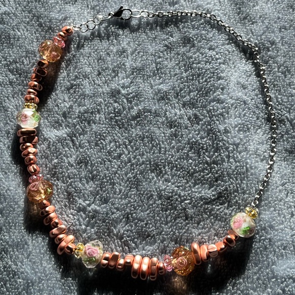Rose gold chain choker - Picture 5 of 10